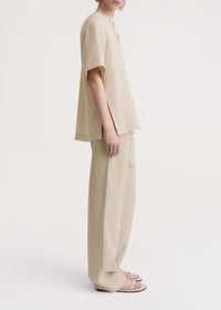 T-shirt à cordons - Overcast Beige