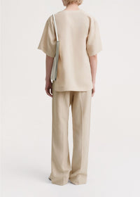 T-shirt à cordons - Overcast Beige