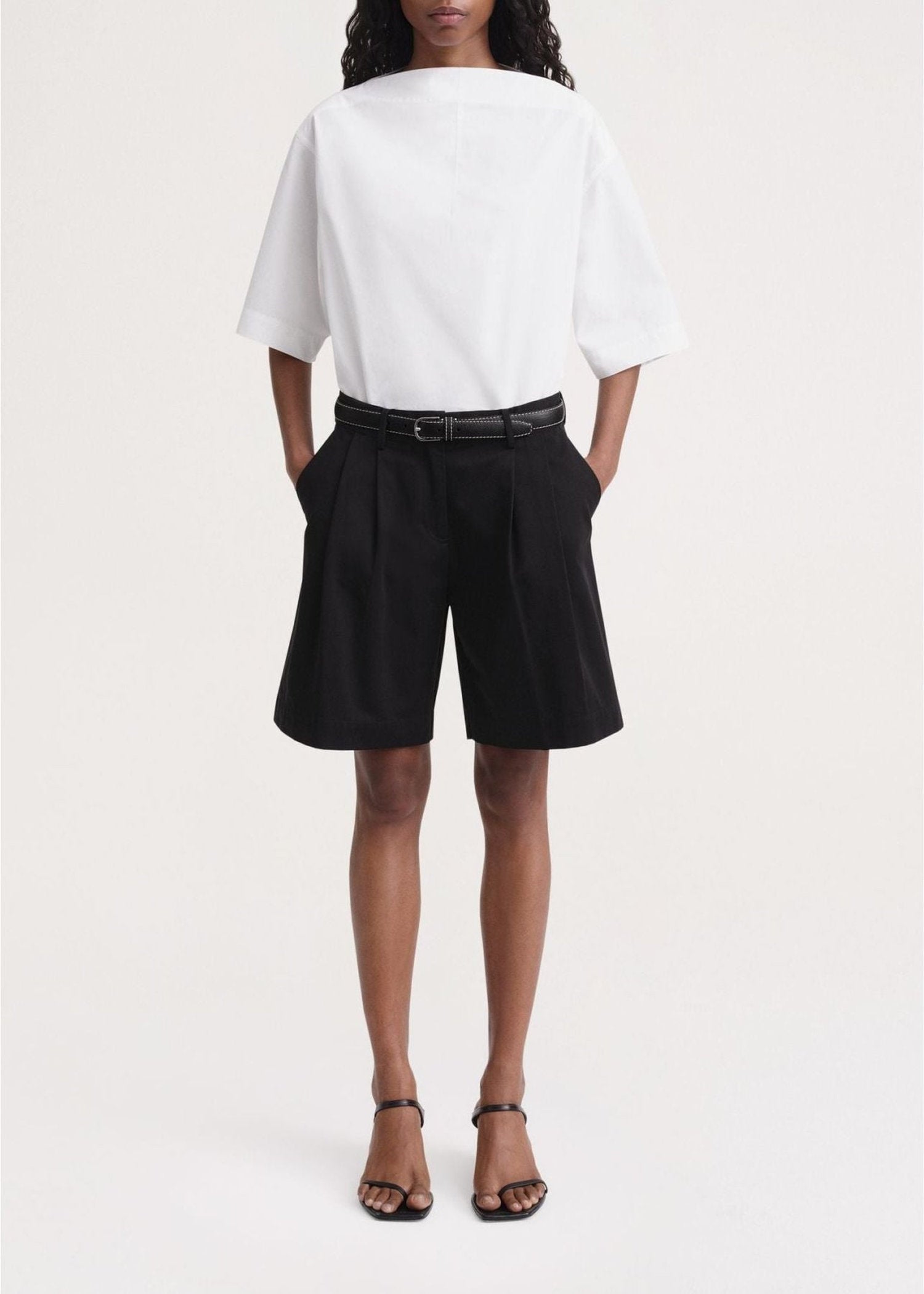 Bermuda à pinces - Black