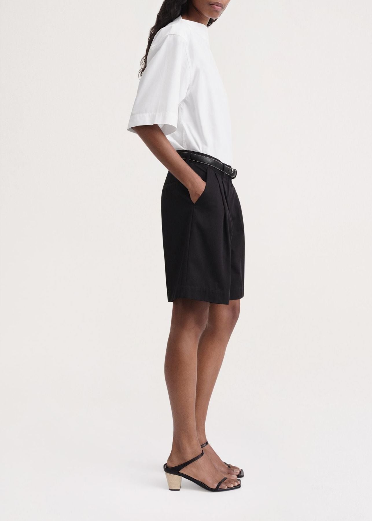 Bermuda à pinces - Black