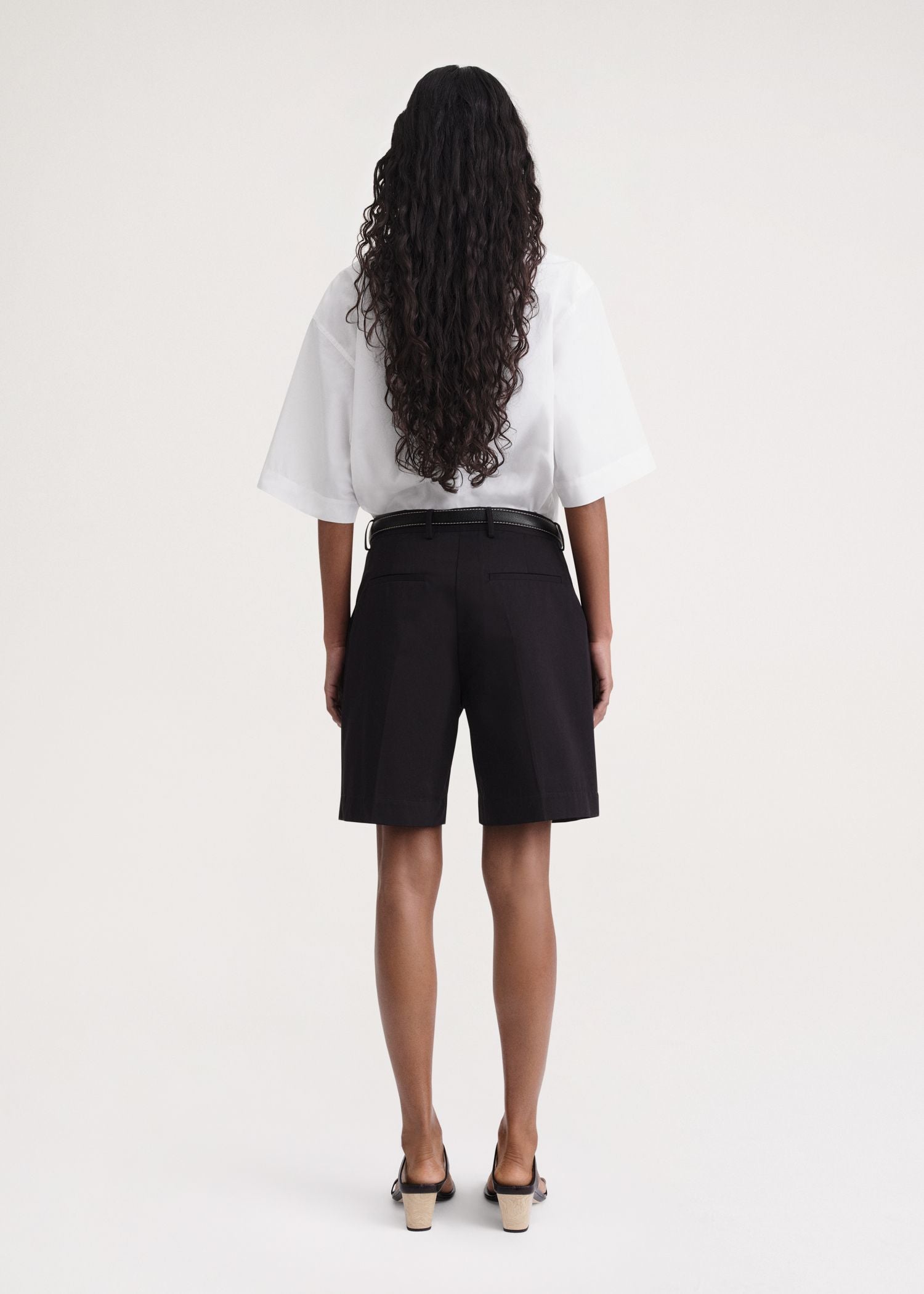 Bermuda à pinces - Black
