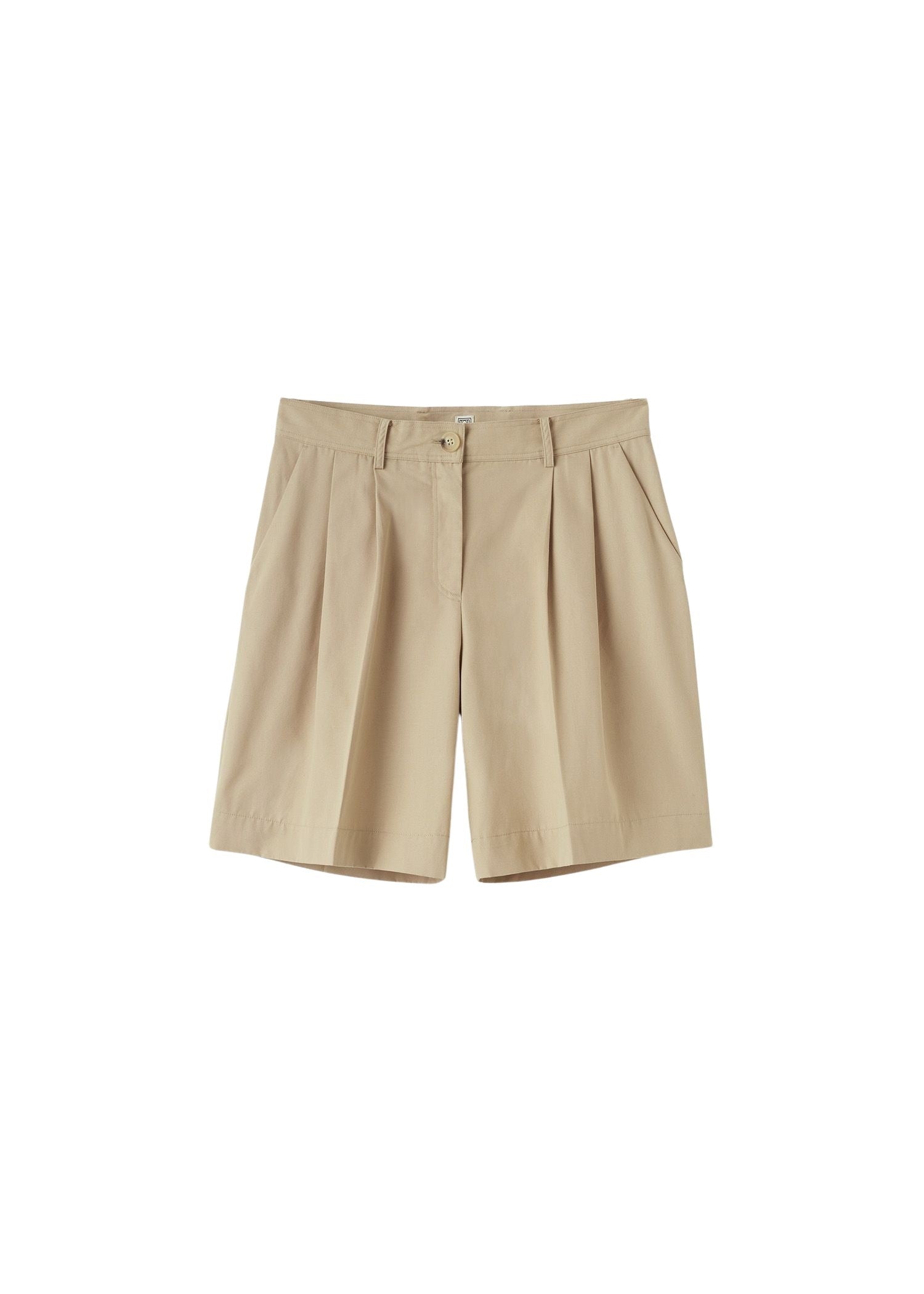 Bermuda à pinces - Overcast Beige