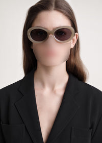 Lunettes de soleil ovales - Warm Steel