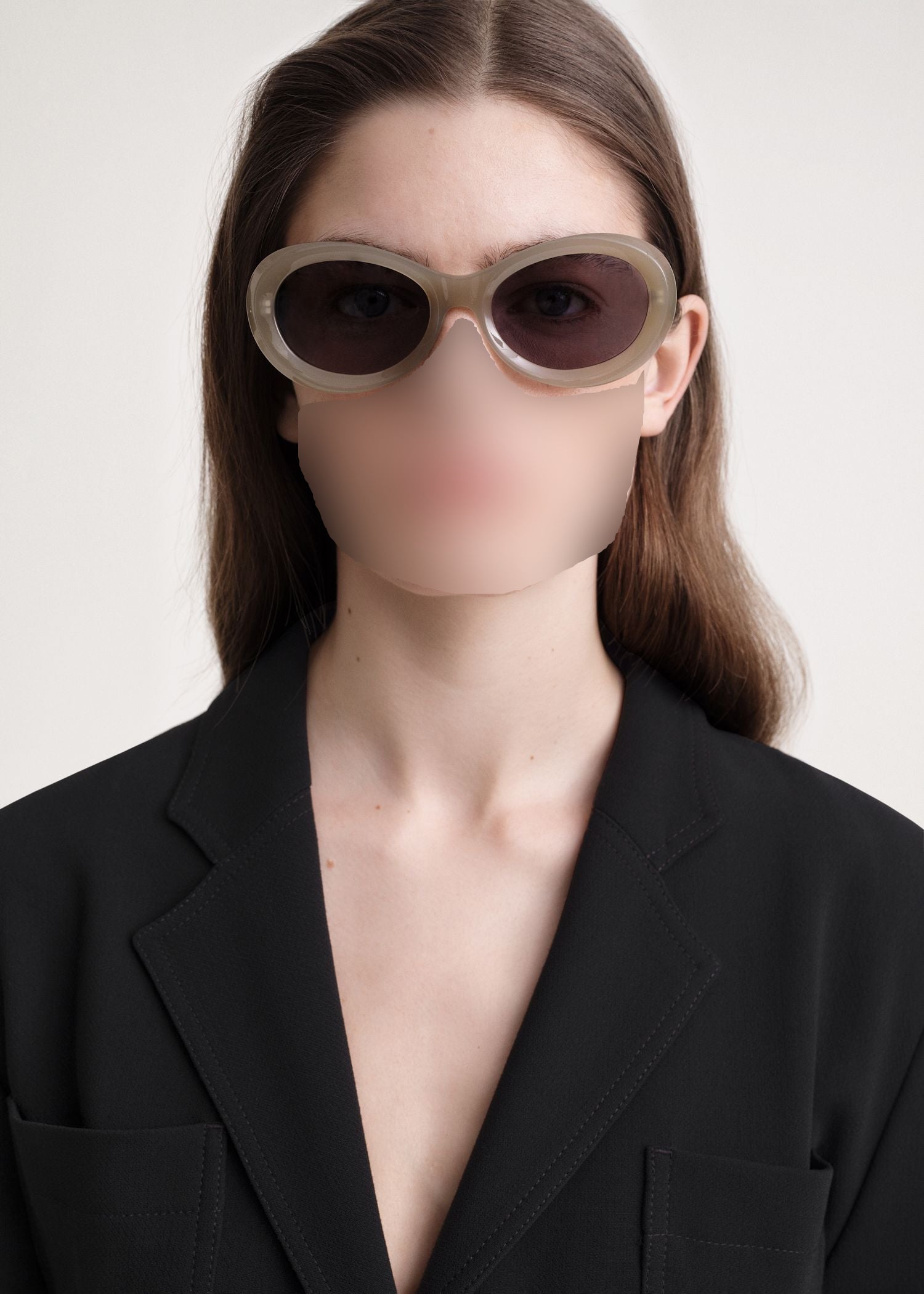 Lunettes de soleil ovales - Warm Steel