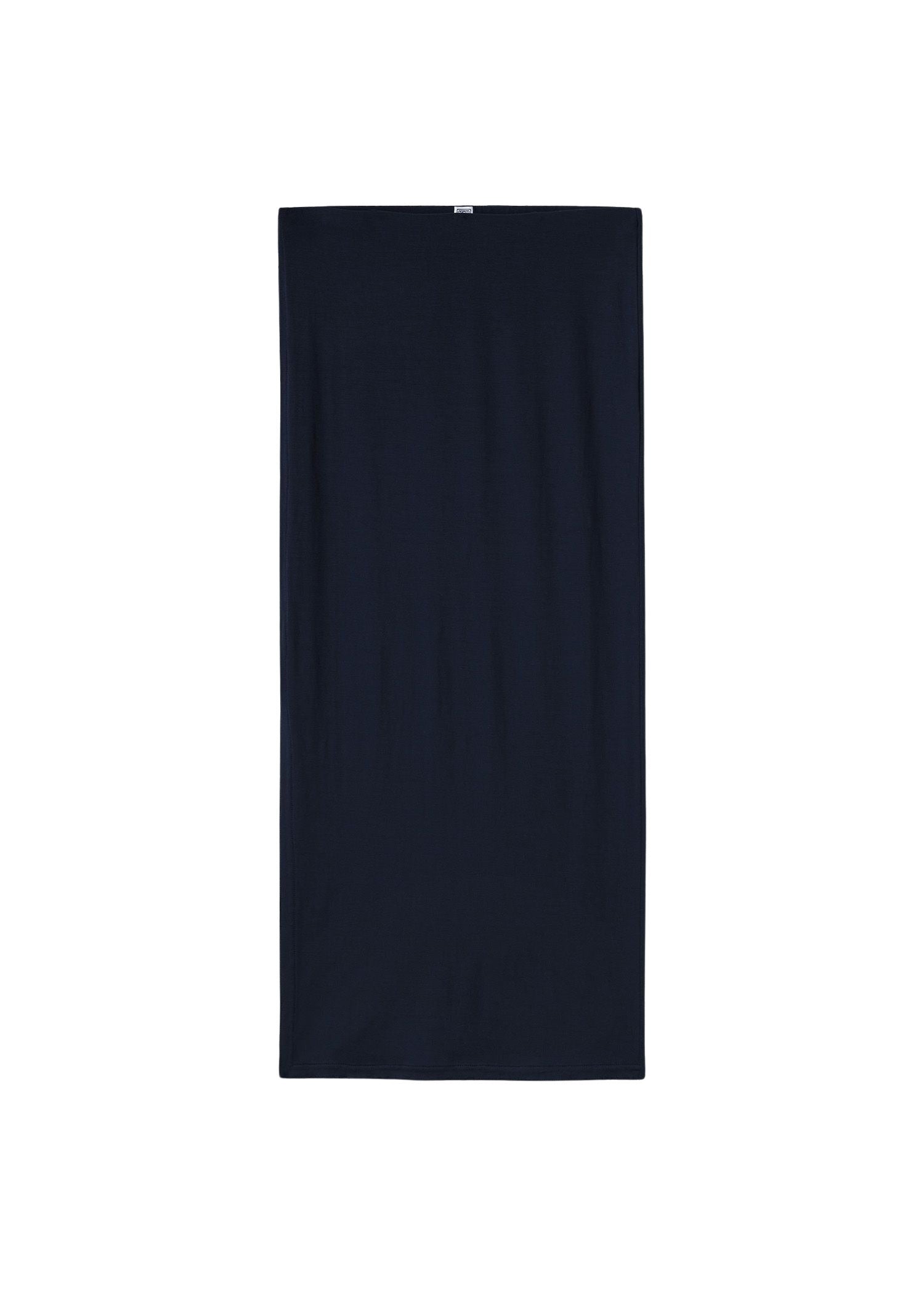 Jupe midi à fentes latérales - Dark Navy