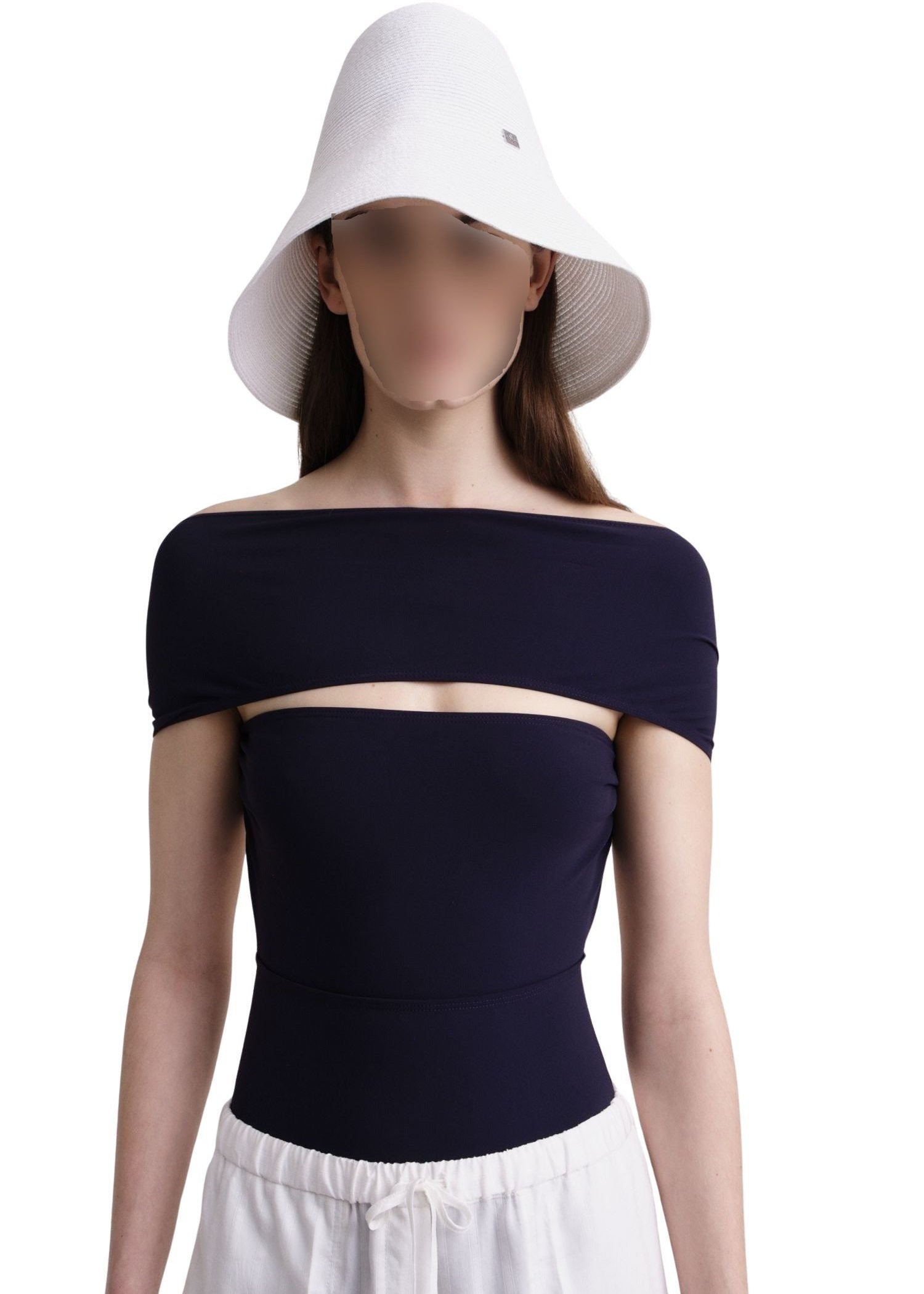 Chapeau tissé - White
