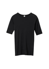 T-shirt à coupe ajustée - Black