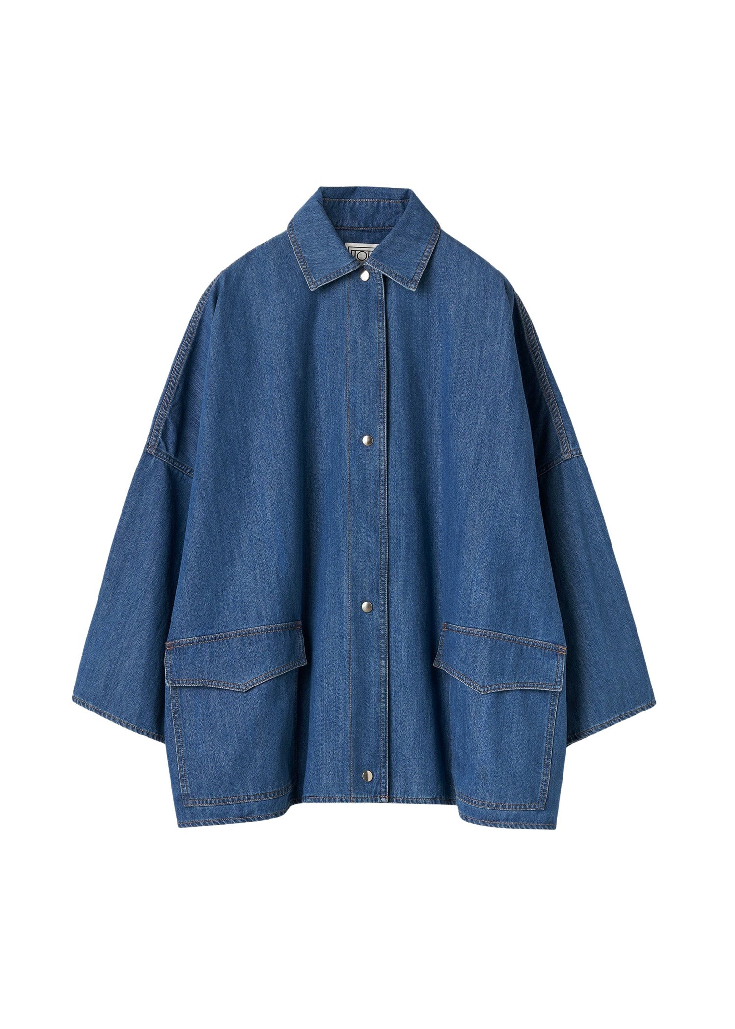Veste oversize en denim - Soft Blue