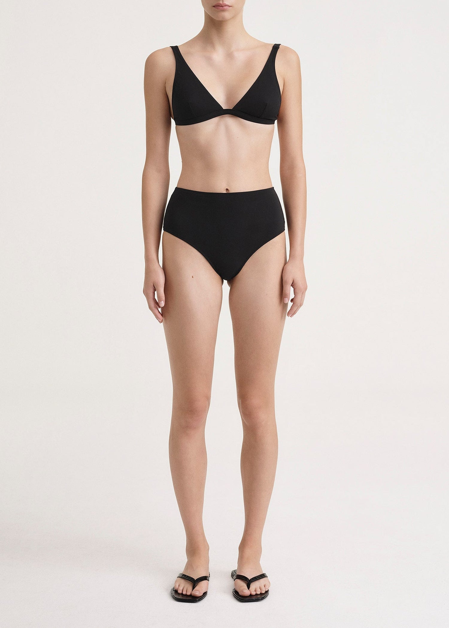 Haut de bikini triangle - Black