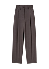Pantalon à boutons fluide en laine - Mole