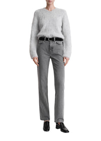 Pull en laine mélangée - Light Grey melange
