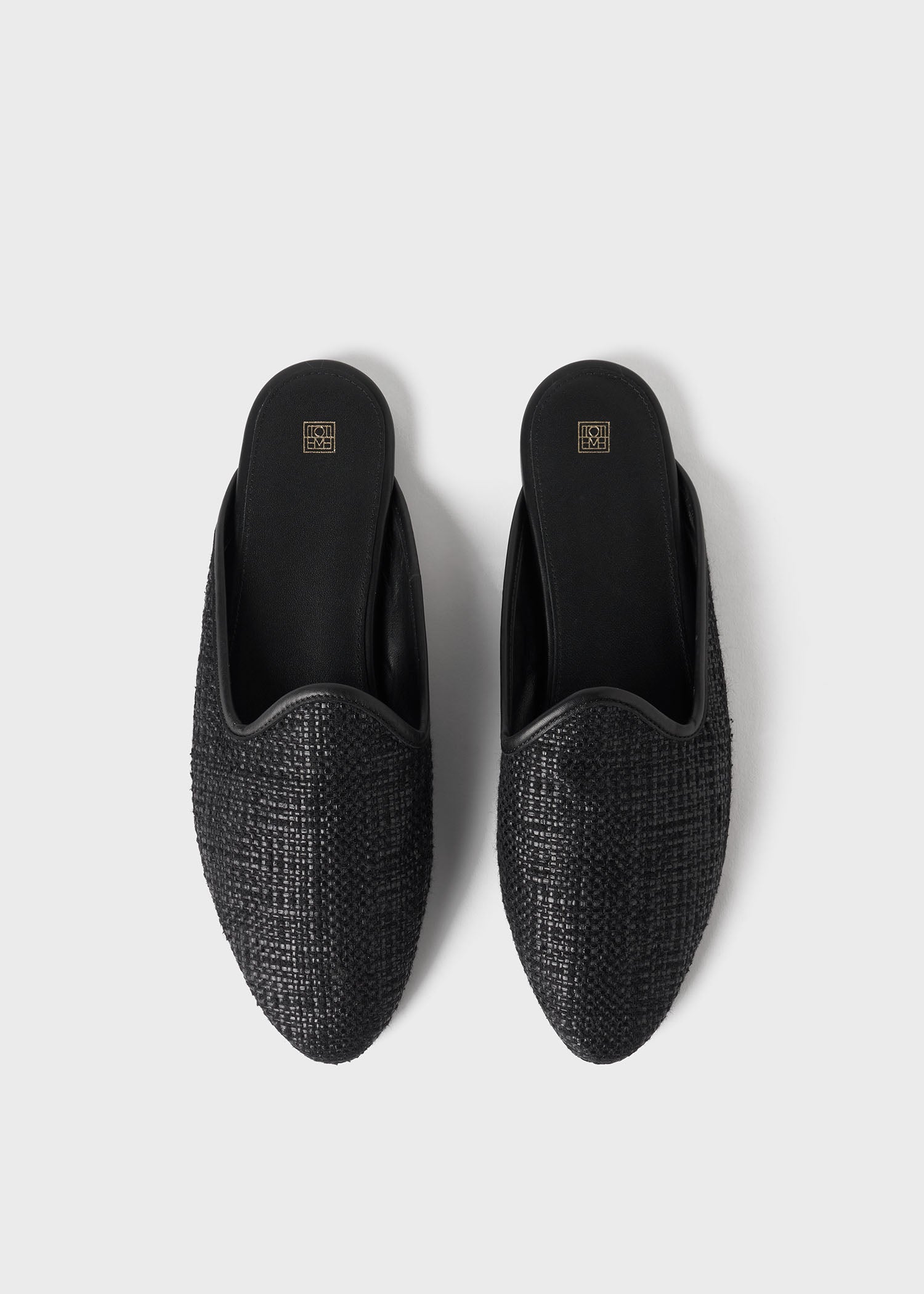 Mules à bouts pointus - Black