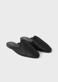 Mules à bouts pointus - Black