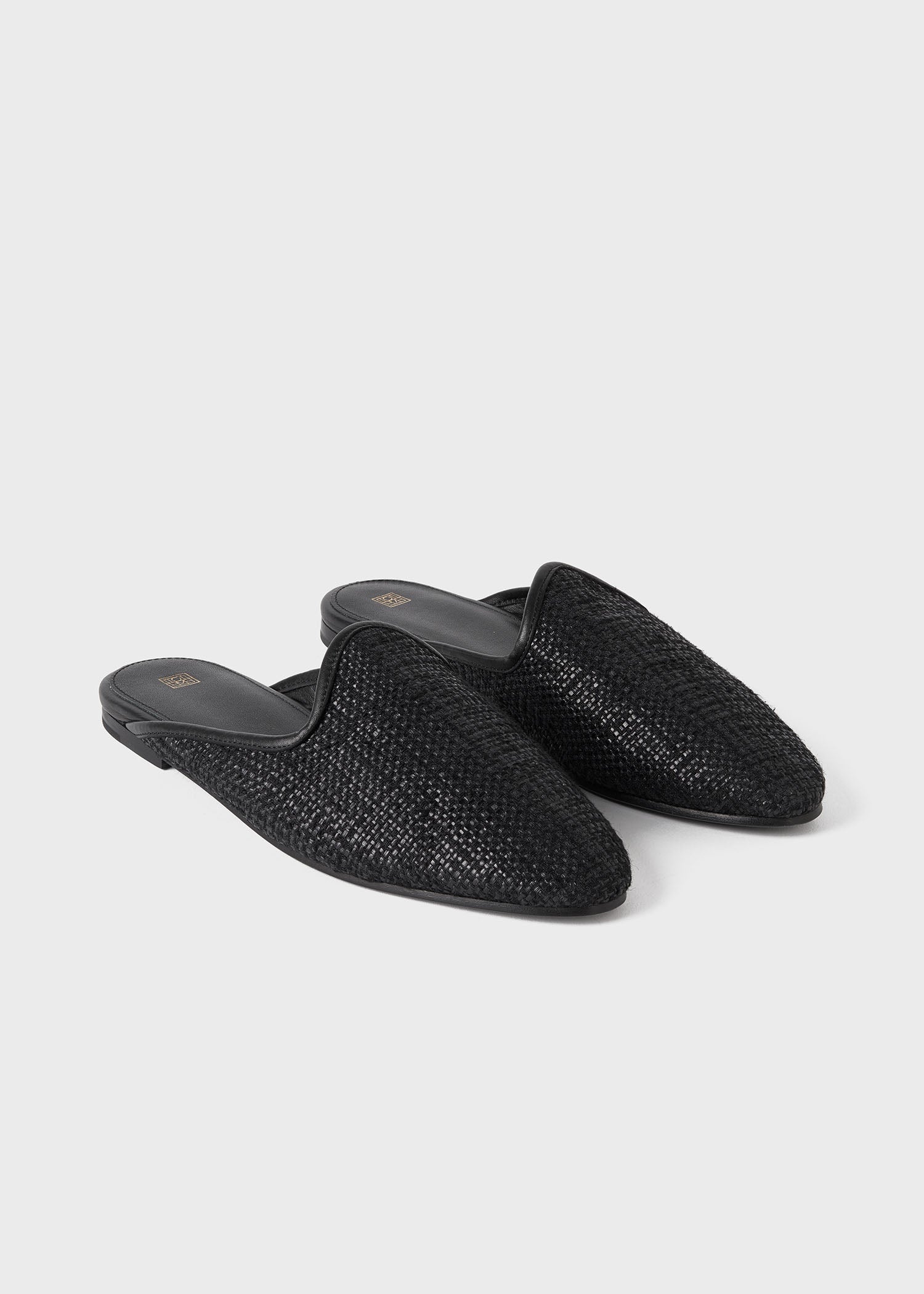 Mules à bouts pointus - Black