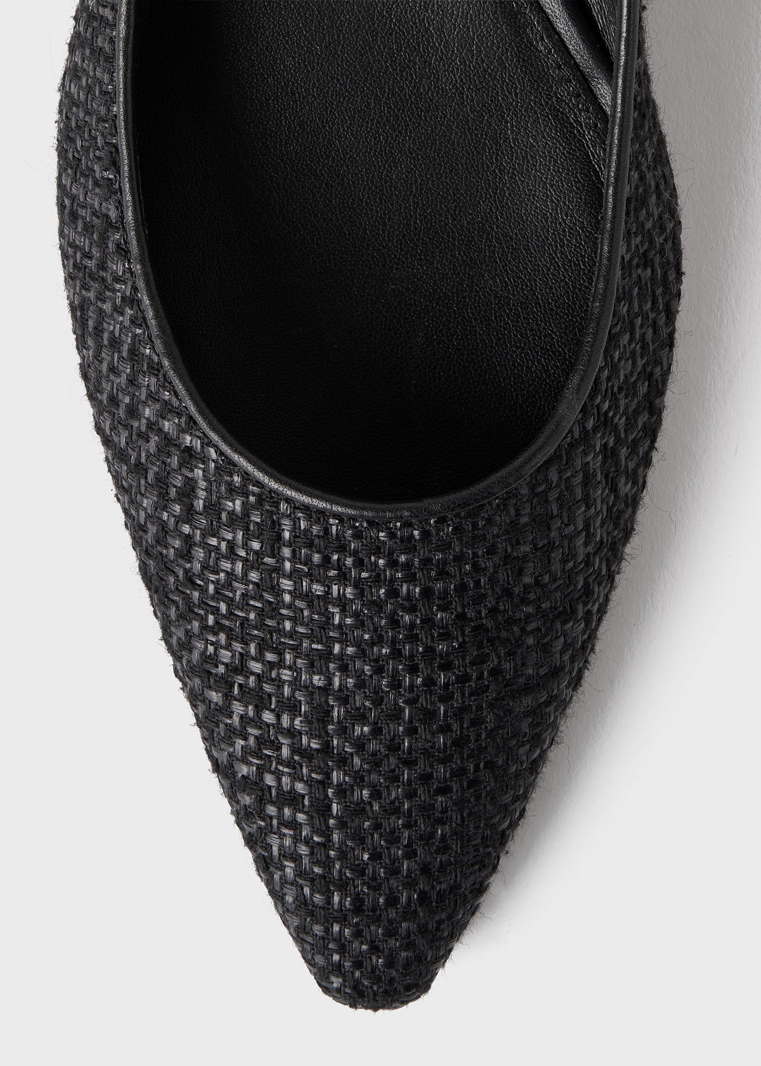 Escarpins pointues 30 en soie - Black