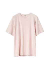 T-shirt oversize en lin - Powder