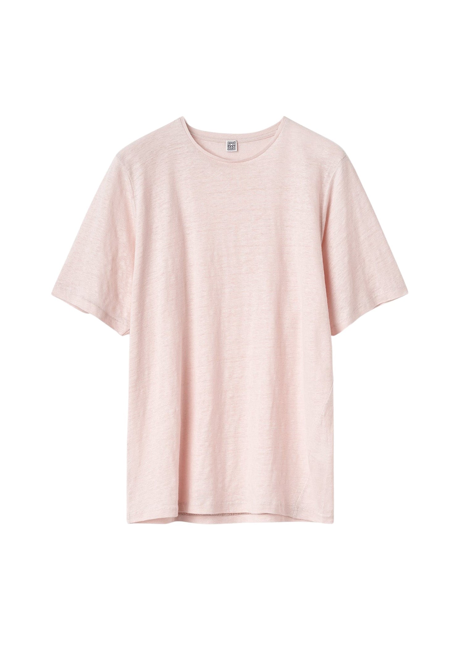 T-shirt oversize en lin - Powder