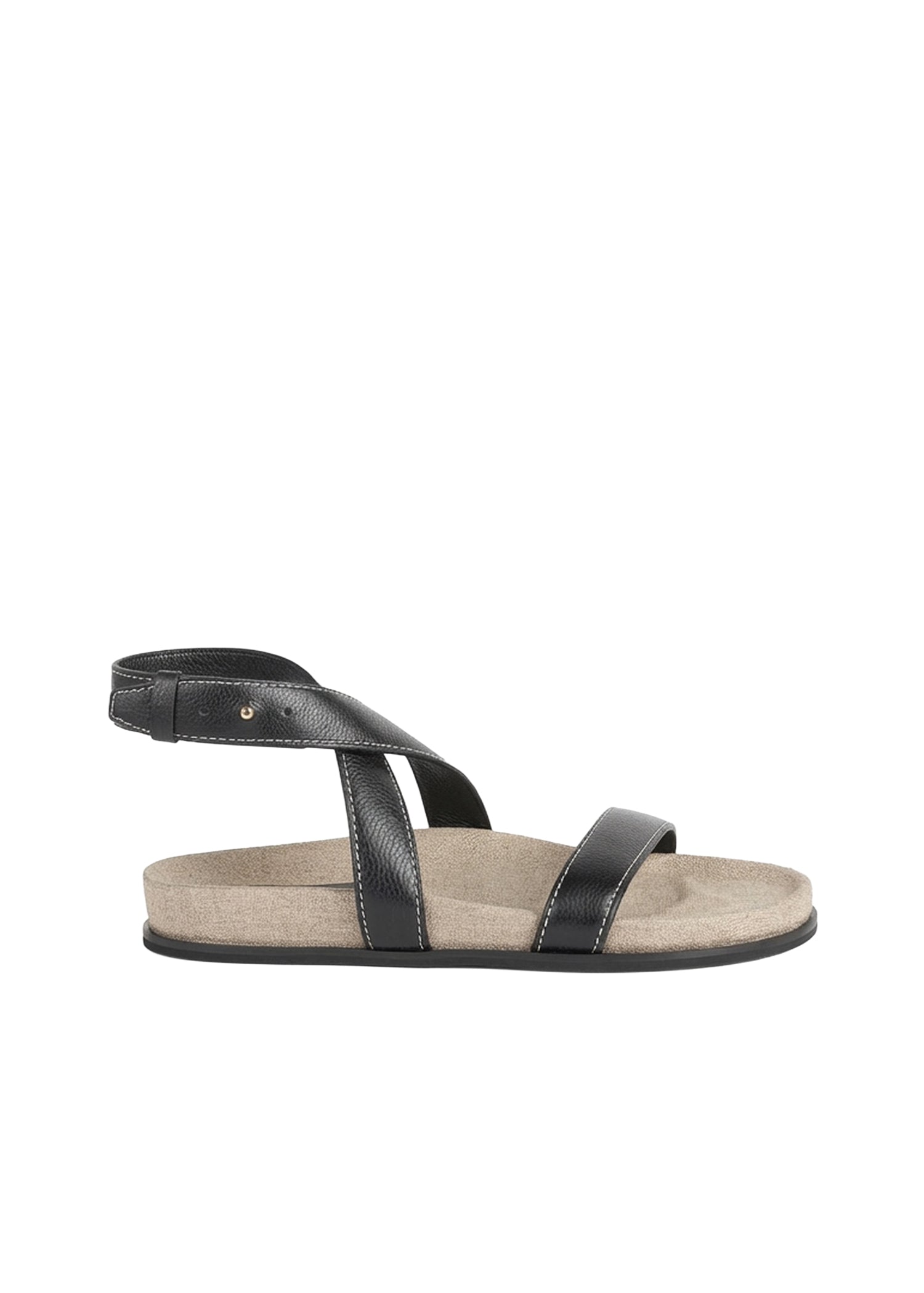 THE LEATHER CHUNKY SANDAL