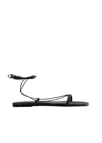 THE SUEDE TIE SANDAL