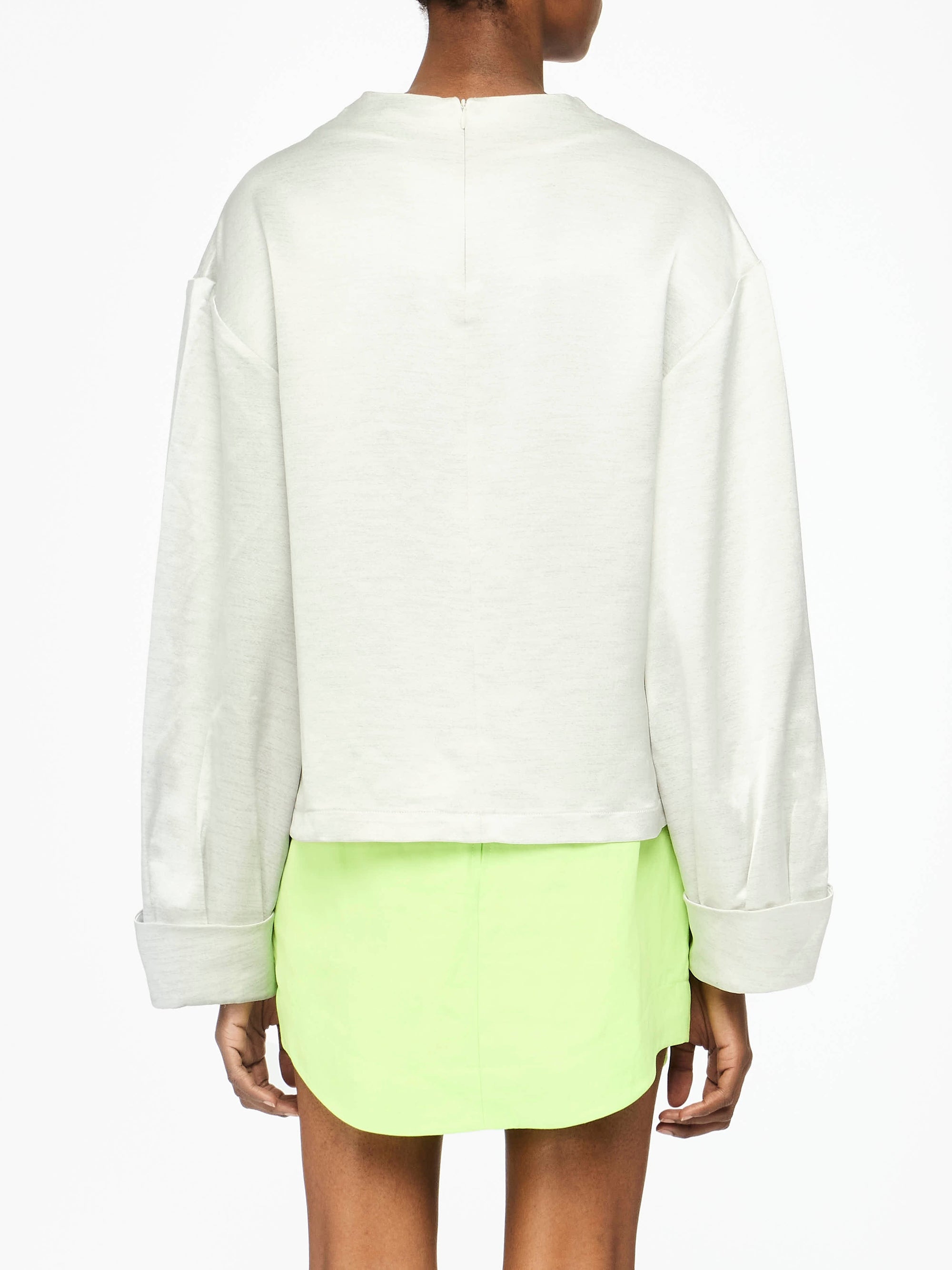 Haut À Manches Tordues - Off White