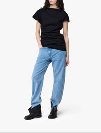 Haut Drapé Asymétrique - Black