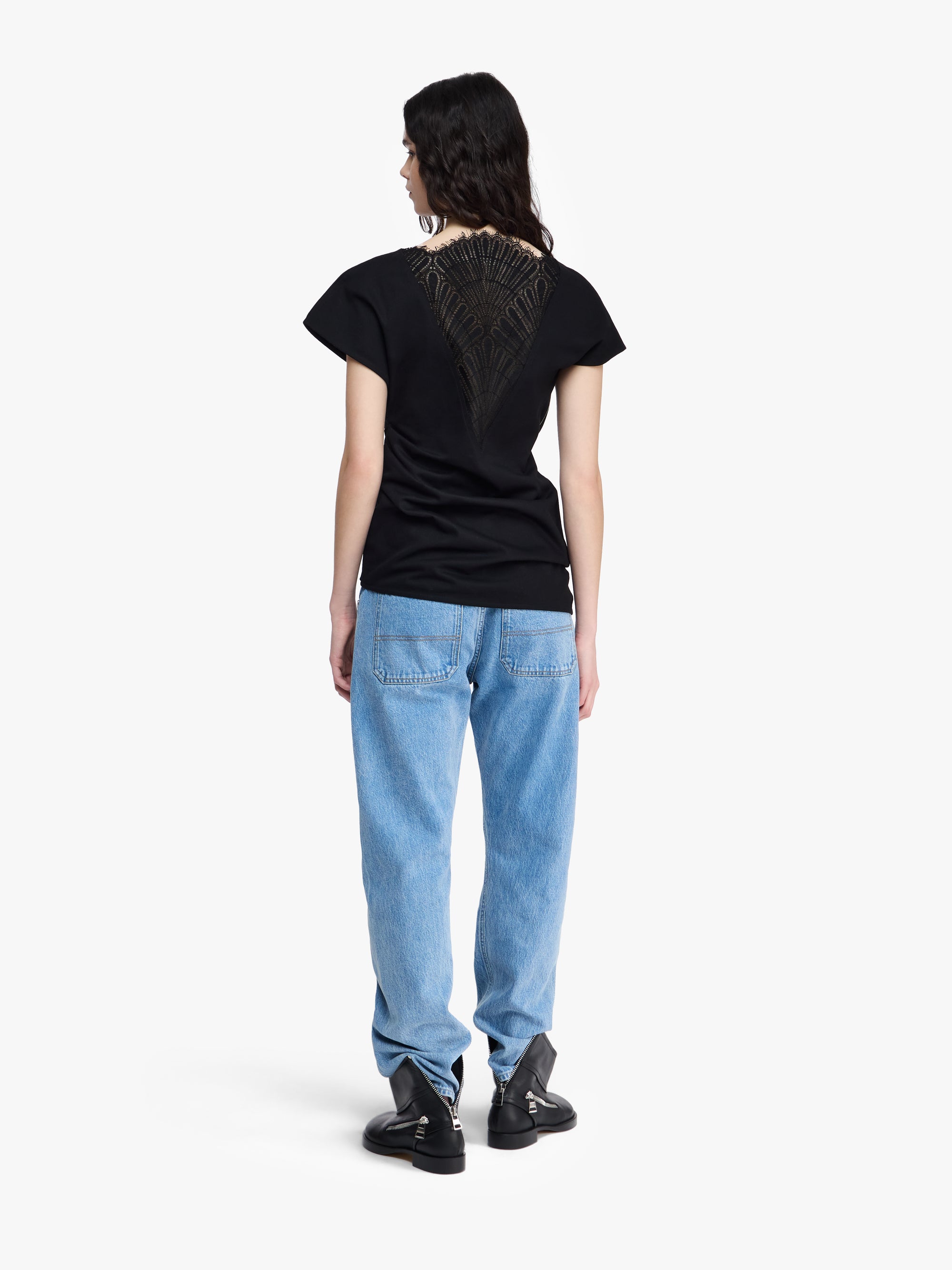 Haut Drapé Asymétrique - Black