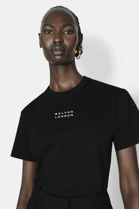 Logo Tshirt - Black With White Logo