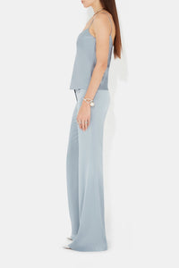 Pantalon Julianne à taille haute - Dove Blue
