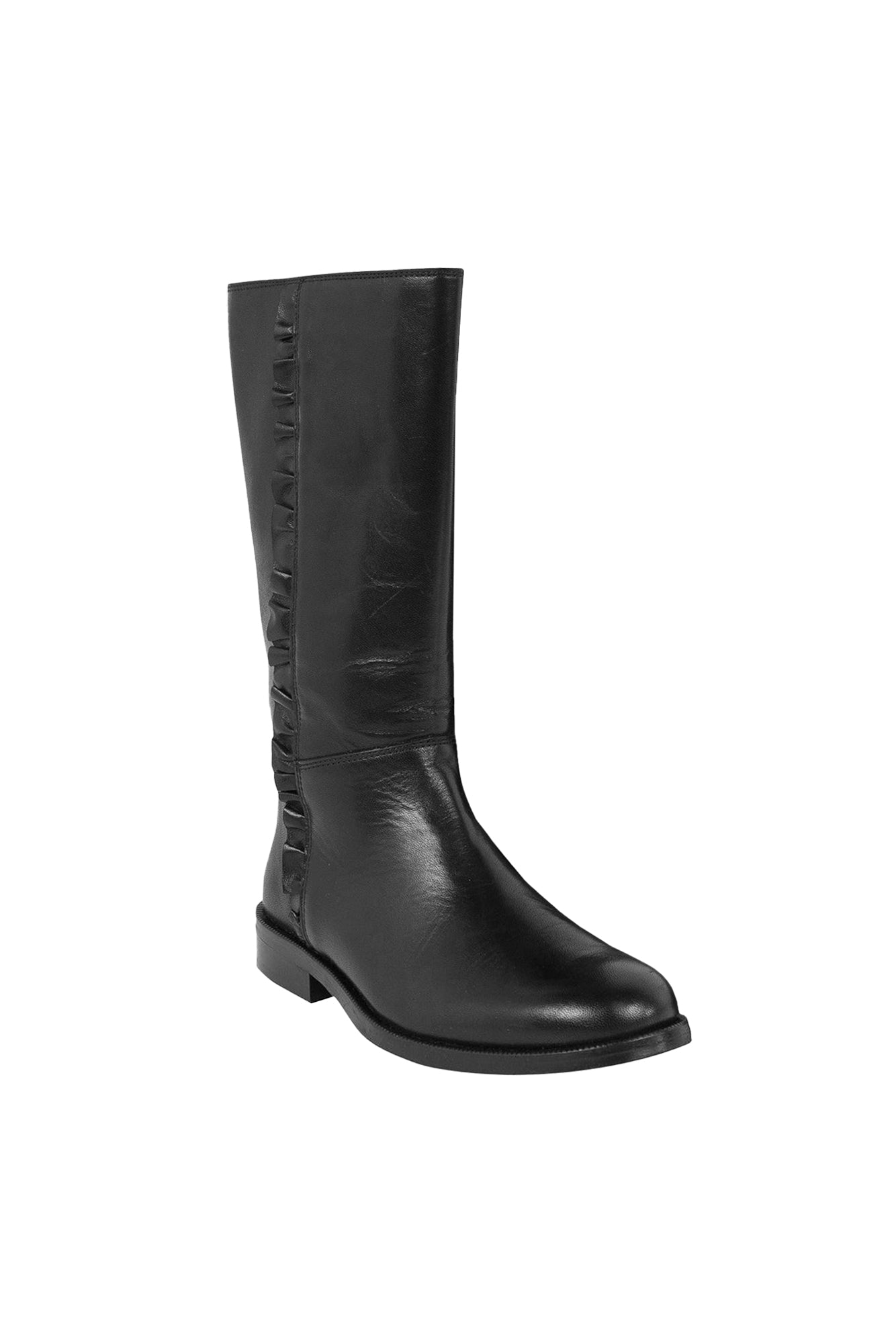 Bottes en cuir - Noir