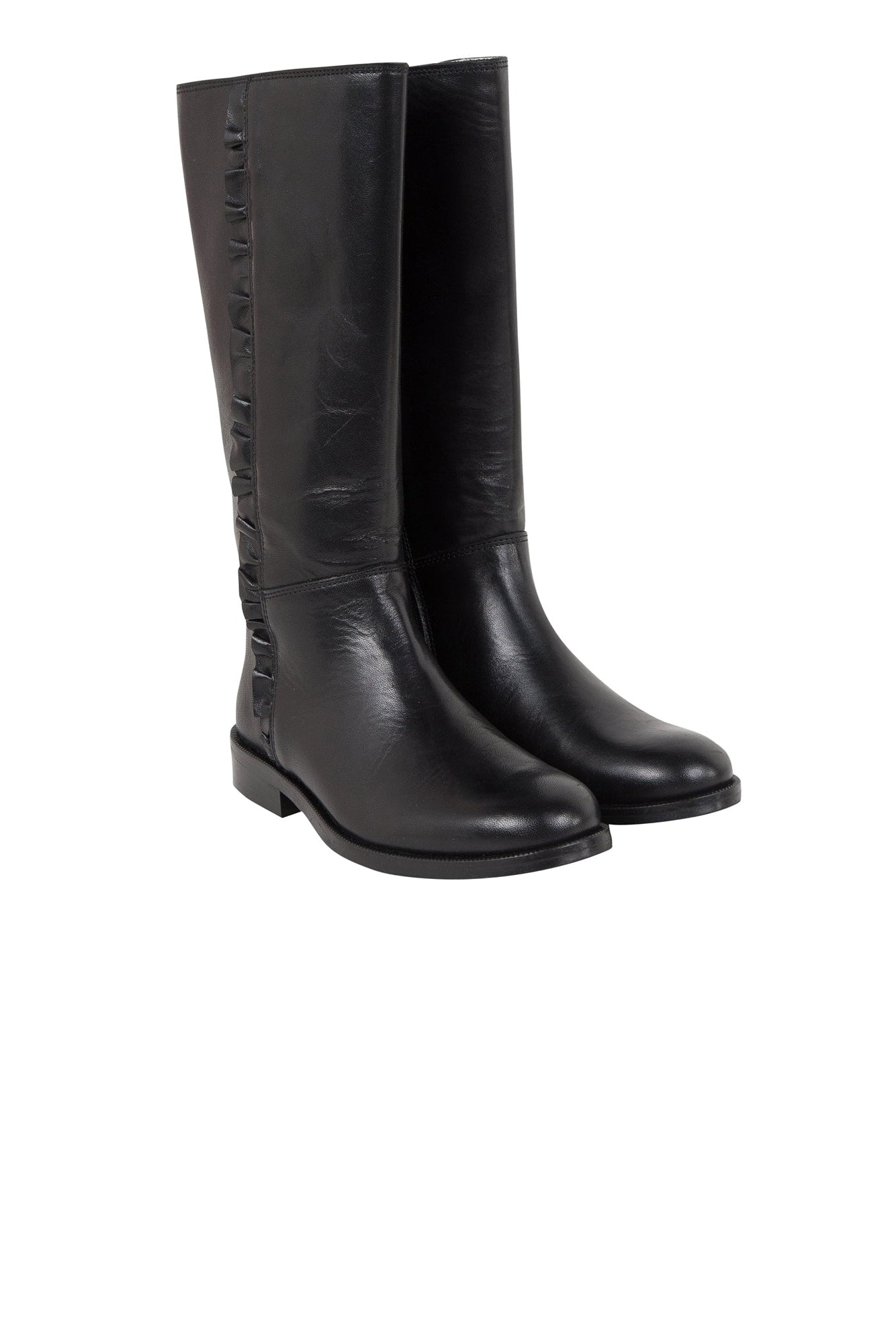 Bottes en cuir - Noir