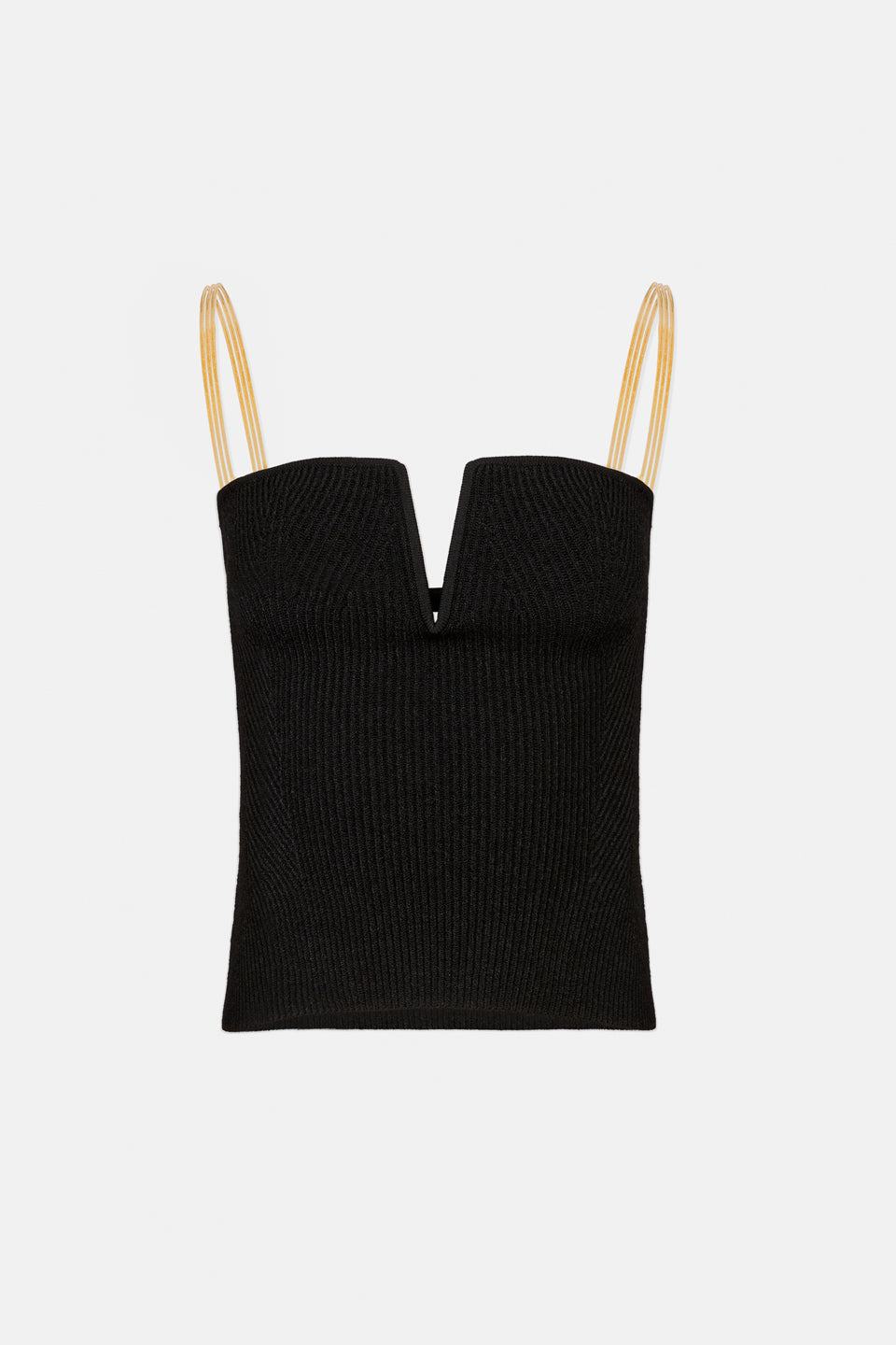 Galvanized Ophelia Top - Black