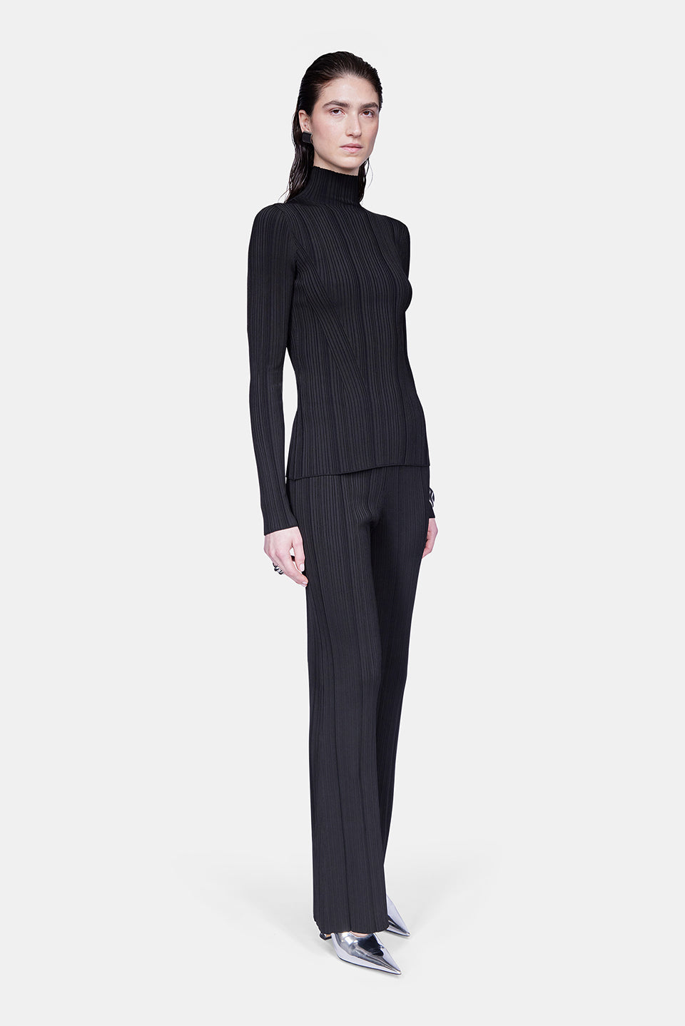 Pantalon Dawn plissé - Black