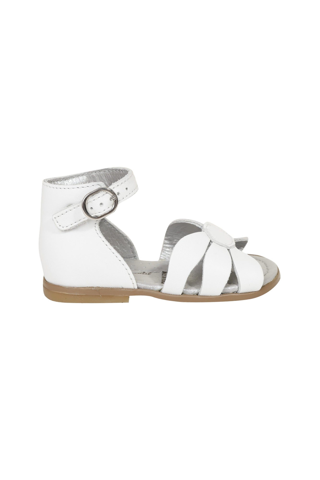 Sandales en cuir - Blanc