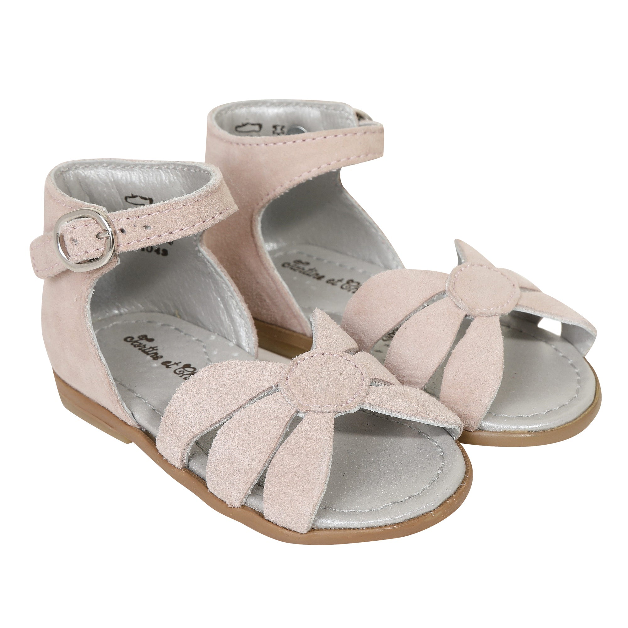 Sandales en cuir - Rose Nude