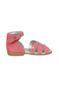 Leather sandals - Watermelon