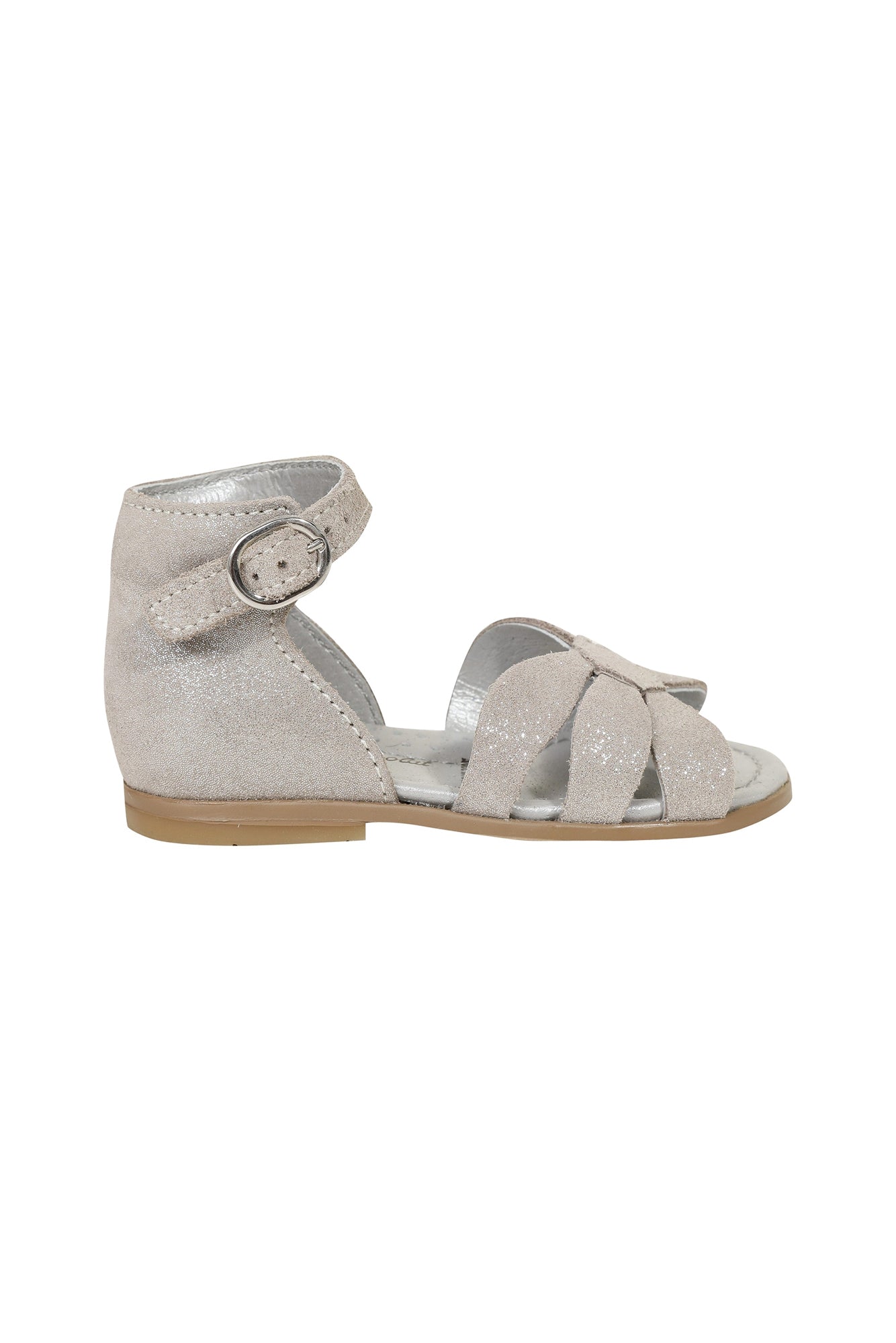 Sandales en cuir - Or
