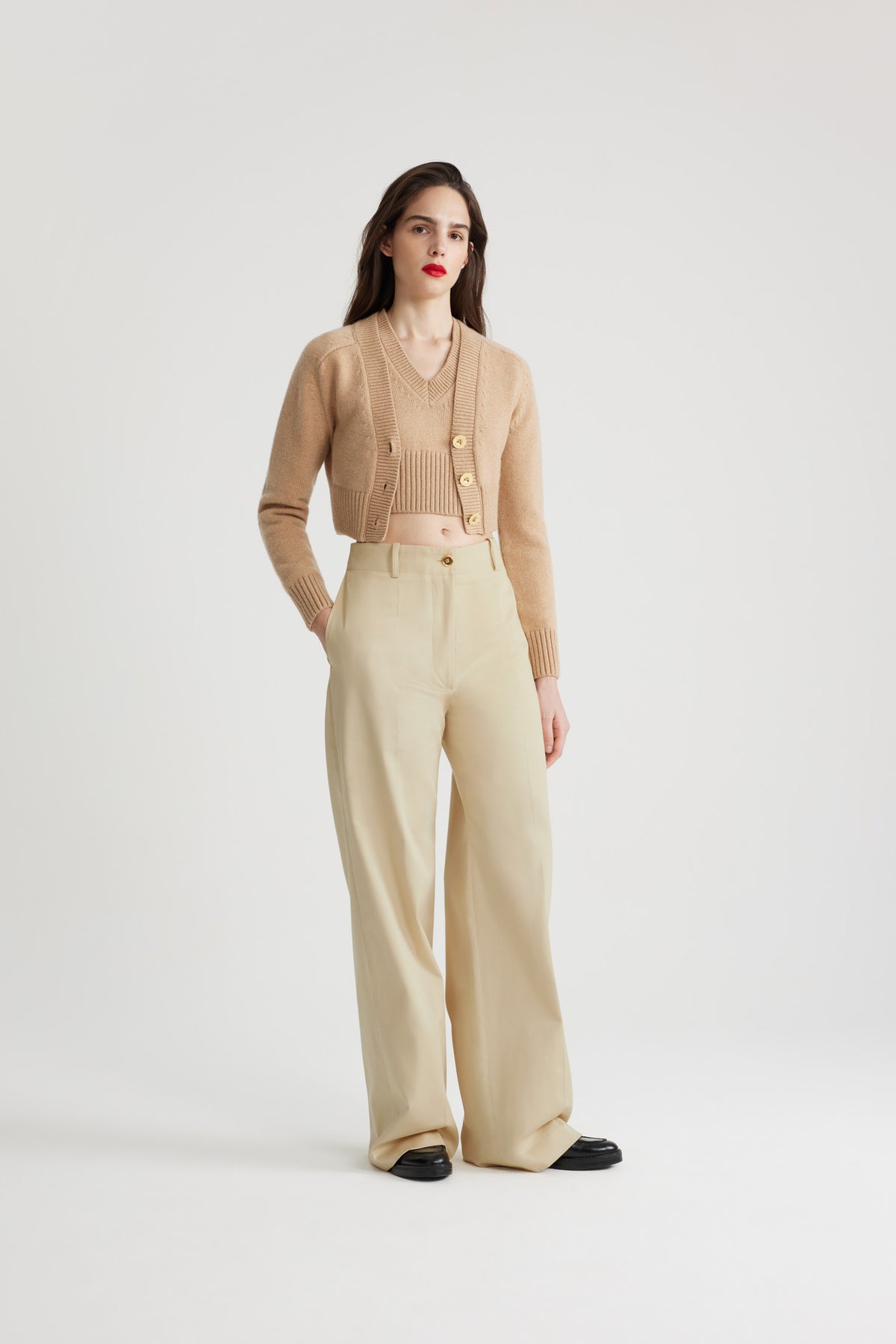 Winter White / Pantalon iconique en coton bio