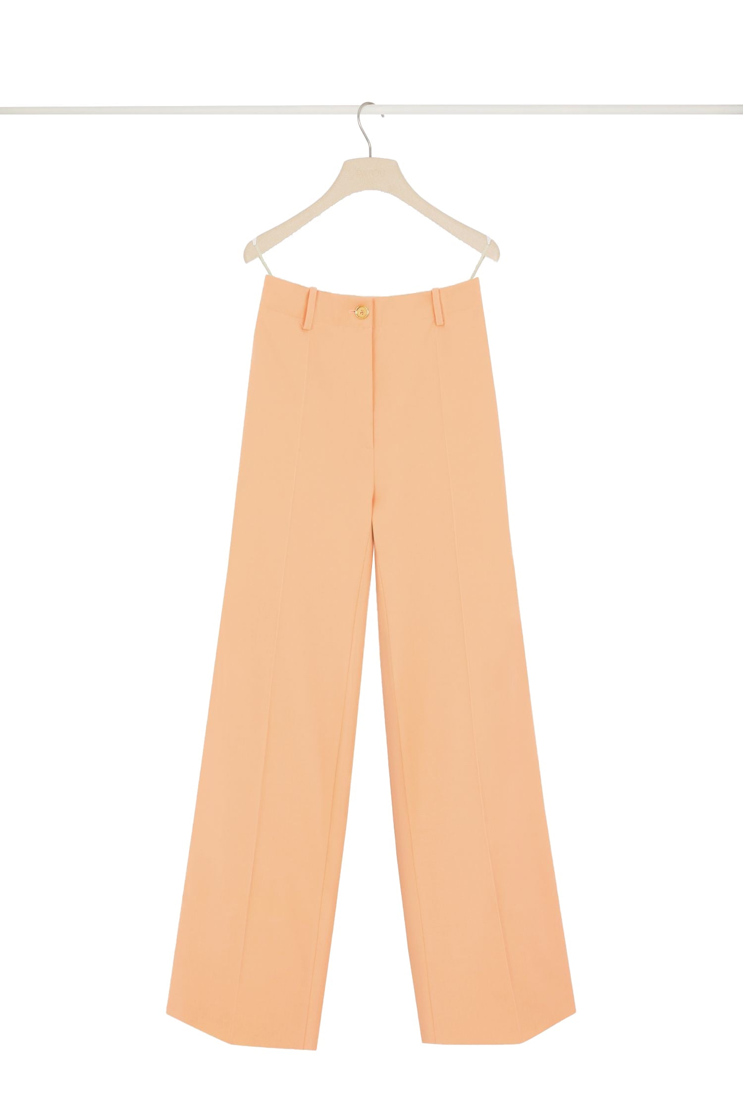 Pantalon iconique en laine technique - Orange Clair