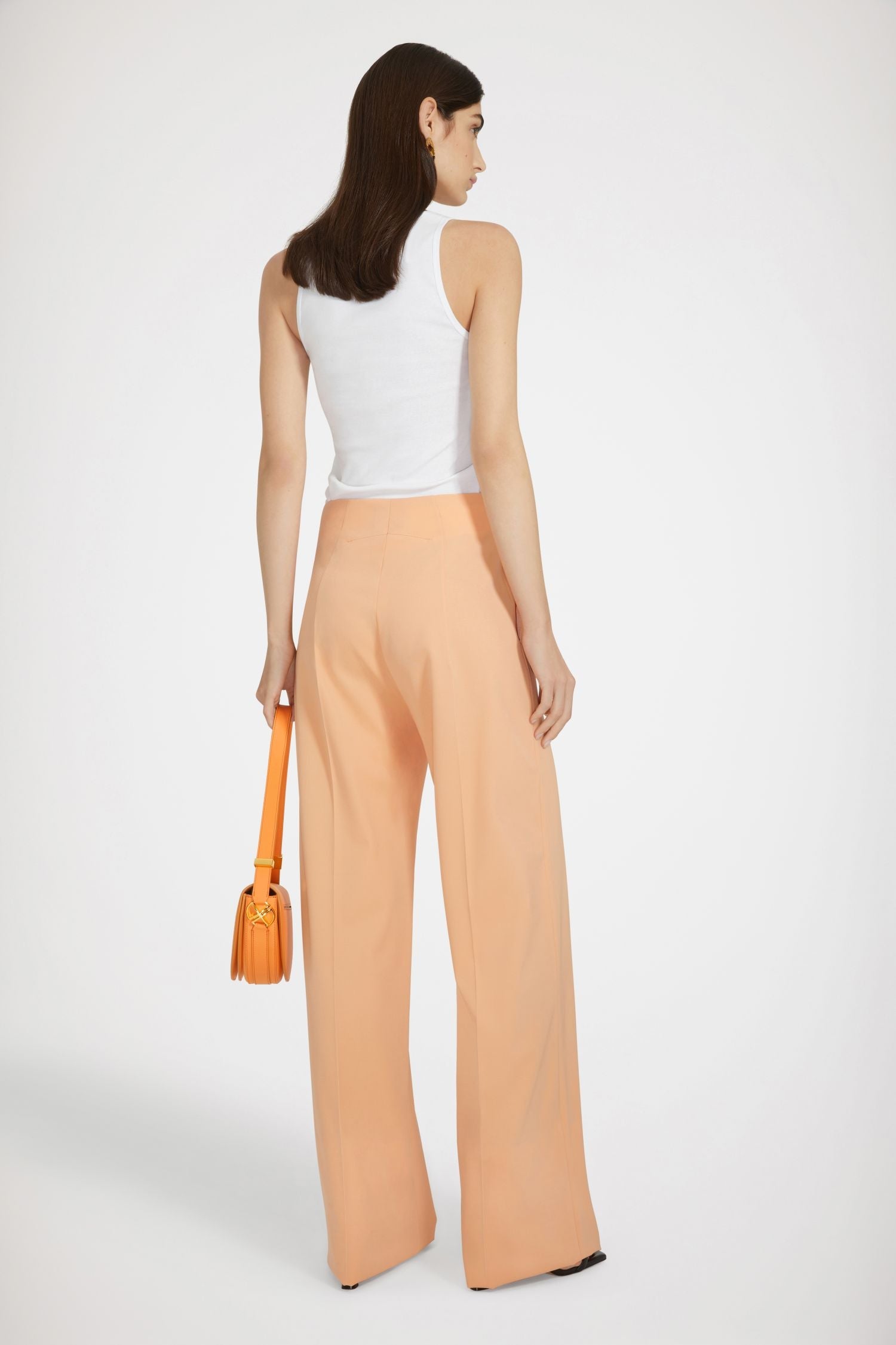 Pantalon iconique en laine technique