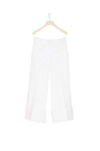 Pantalon iconique chevronné - Perle