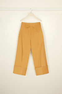 Pantalon iconique chevronné - Cuivre