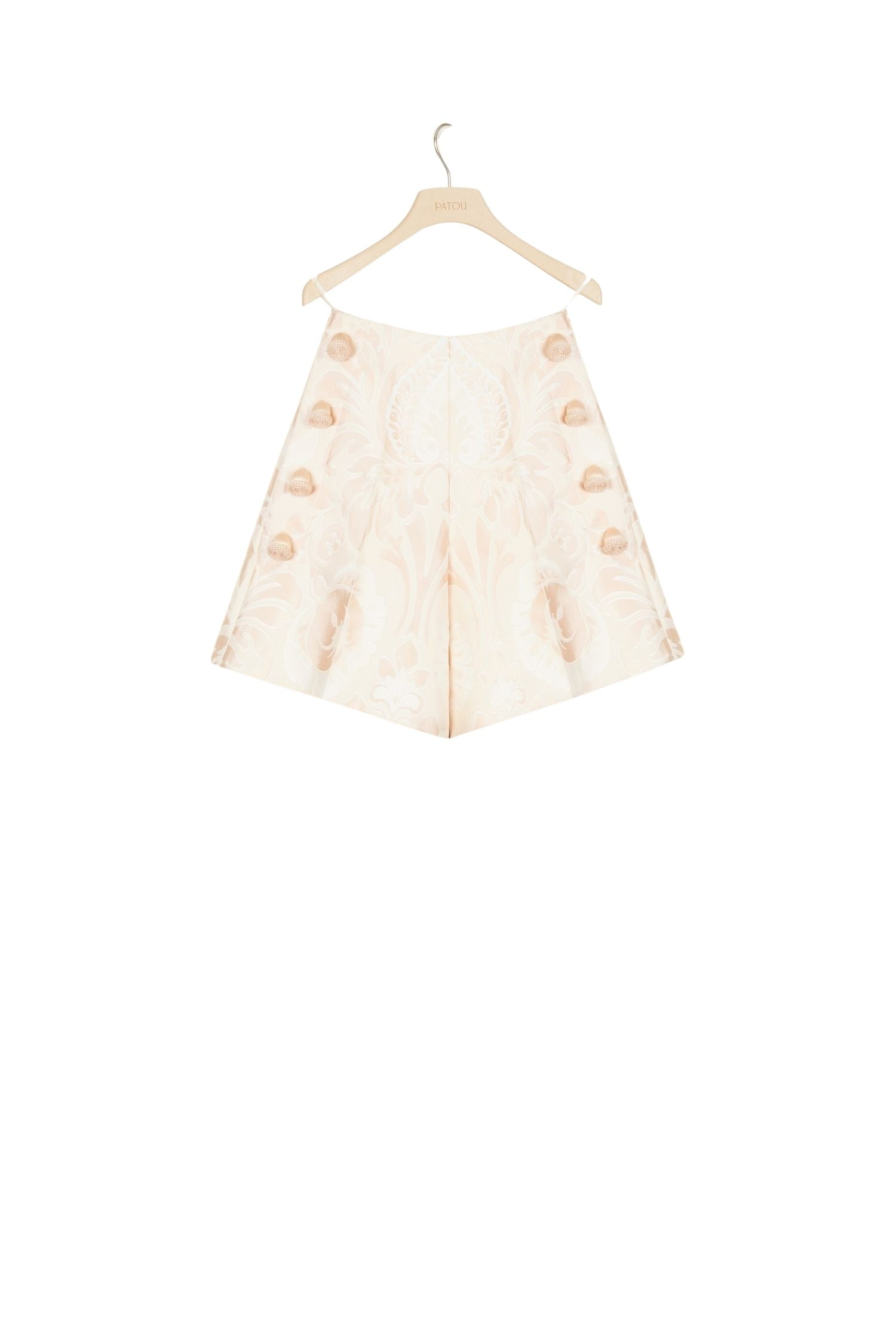 Short taille haute en jacquard - Fleur de Pêche