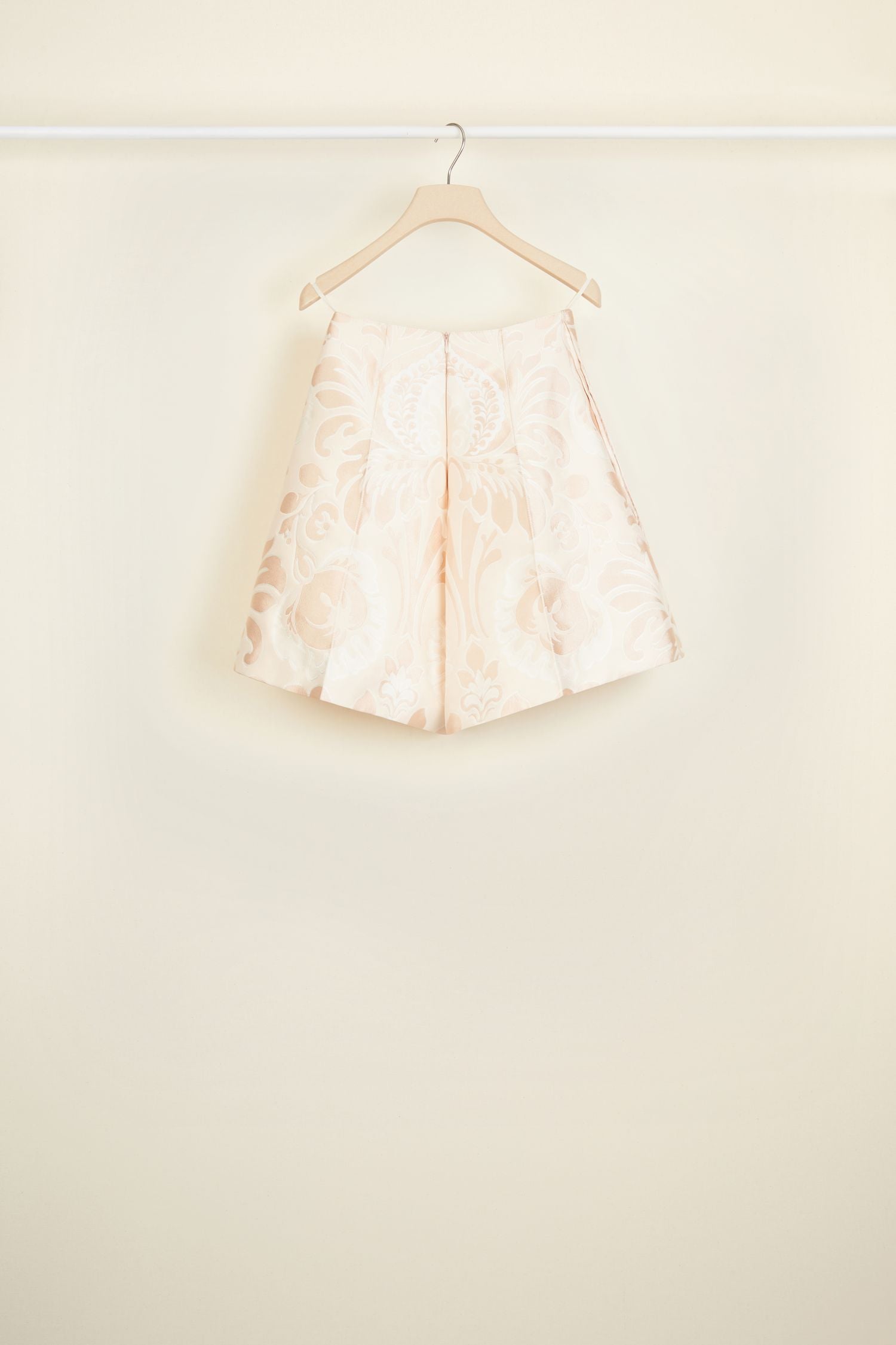 Short taille haute en jacquard - Fleur de Pêche