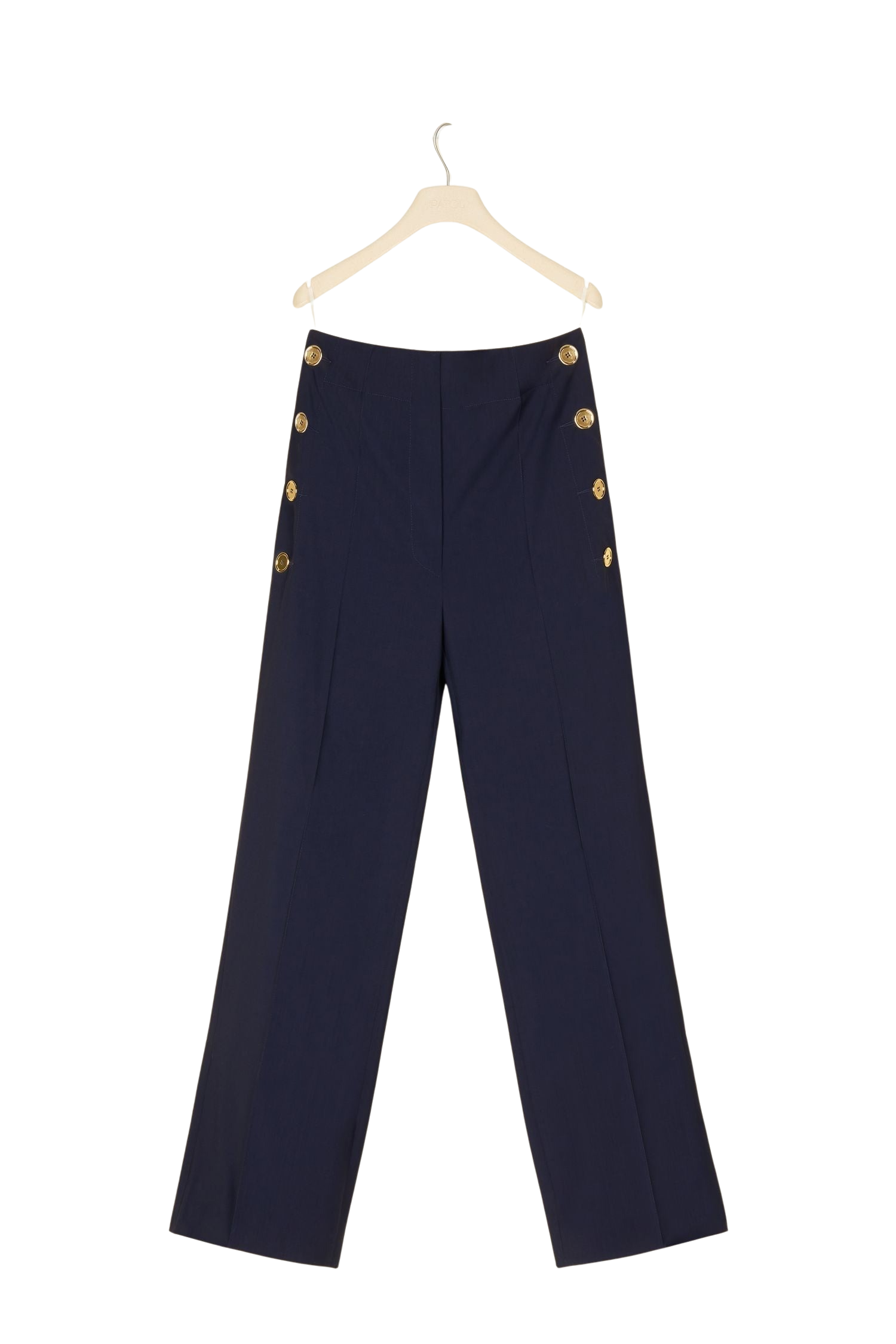 Pantalon de marin en laine d’été - Bleu Marine