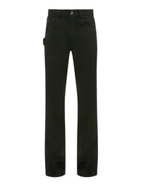 Pantalon chino à poches - Black