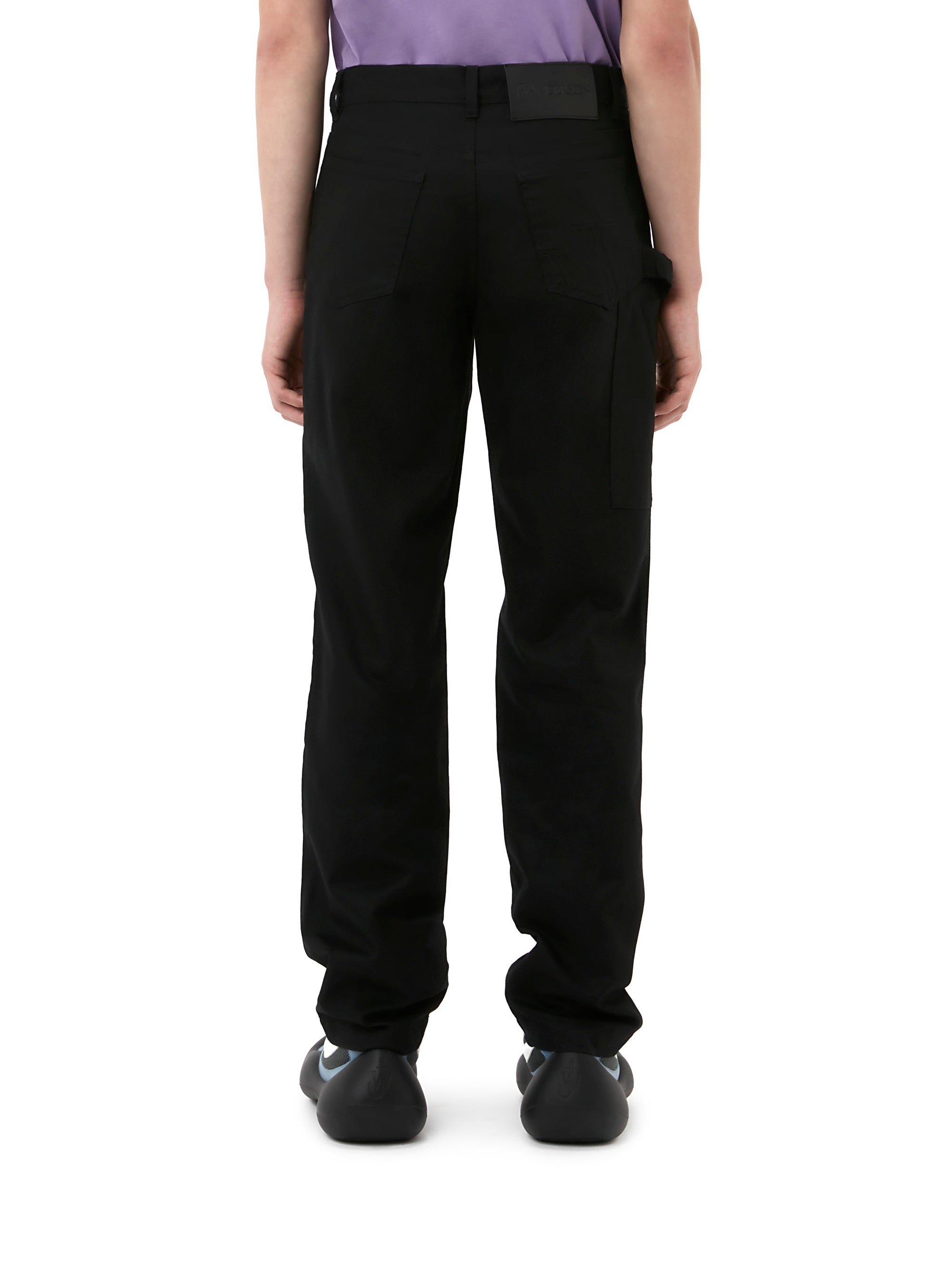 Pantalon chino à poches - Black