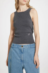 Pantalon cargo en denim bio