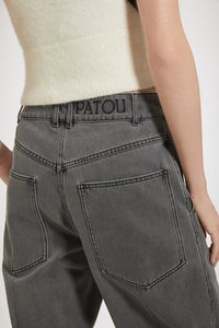 Pantalon cargo en denim bio