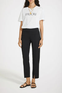 Pantalon fuselé en laine technique