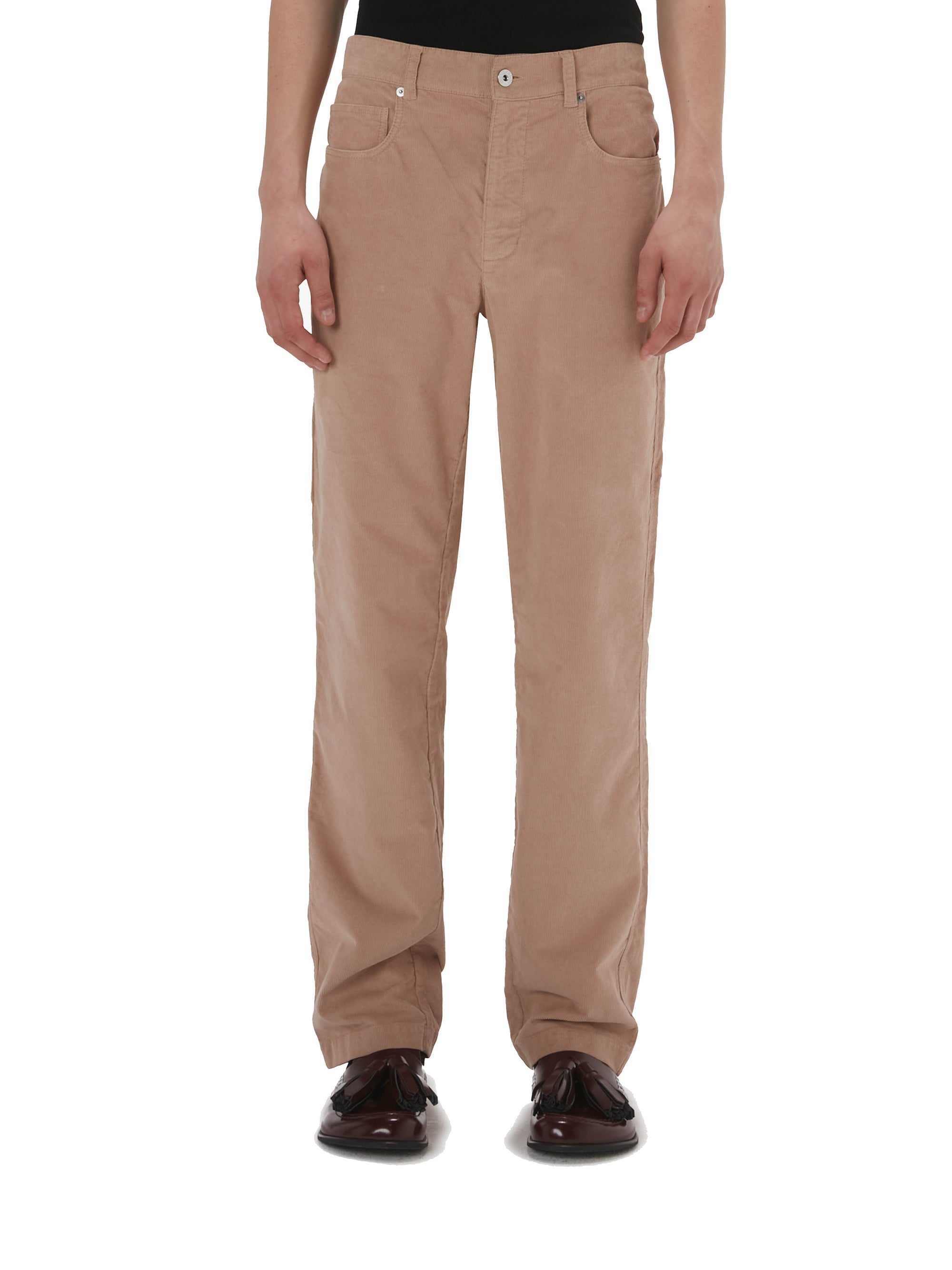 Pantalon à jambe droite - Cream